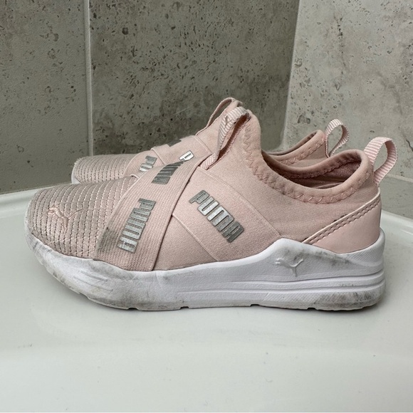 Puma Kids Wired Run Slip On Sneaker Size 12 Toddler Girl - Picture 13 of 16